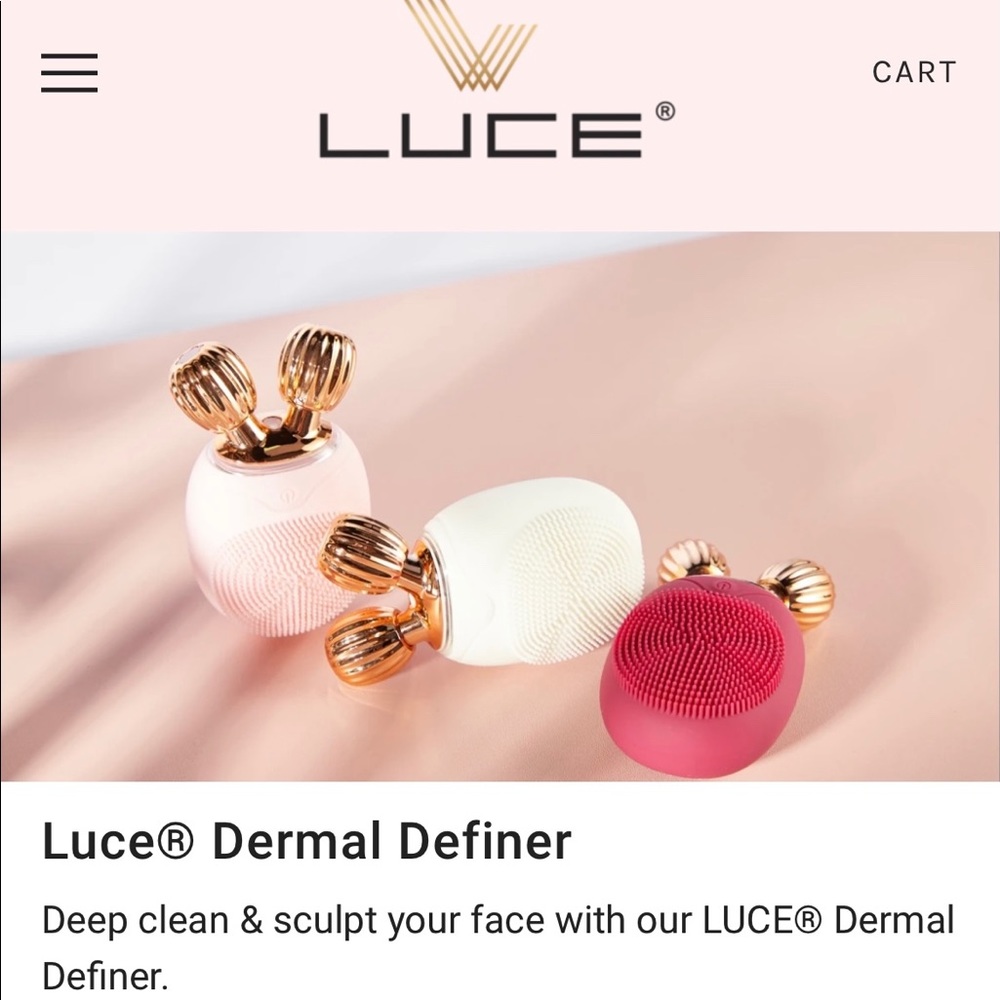 Luce Dermal Facial Definer, NWT